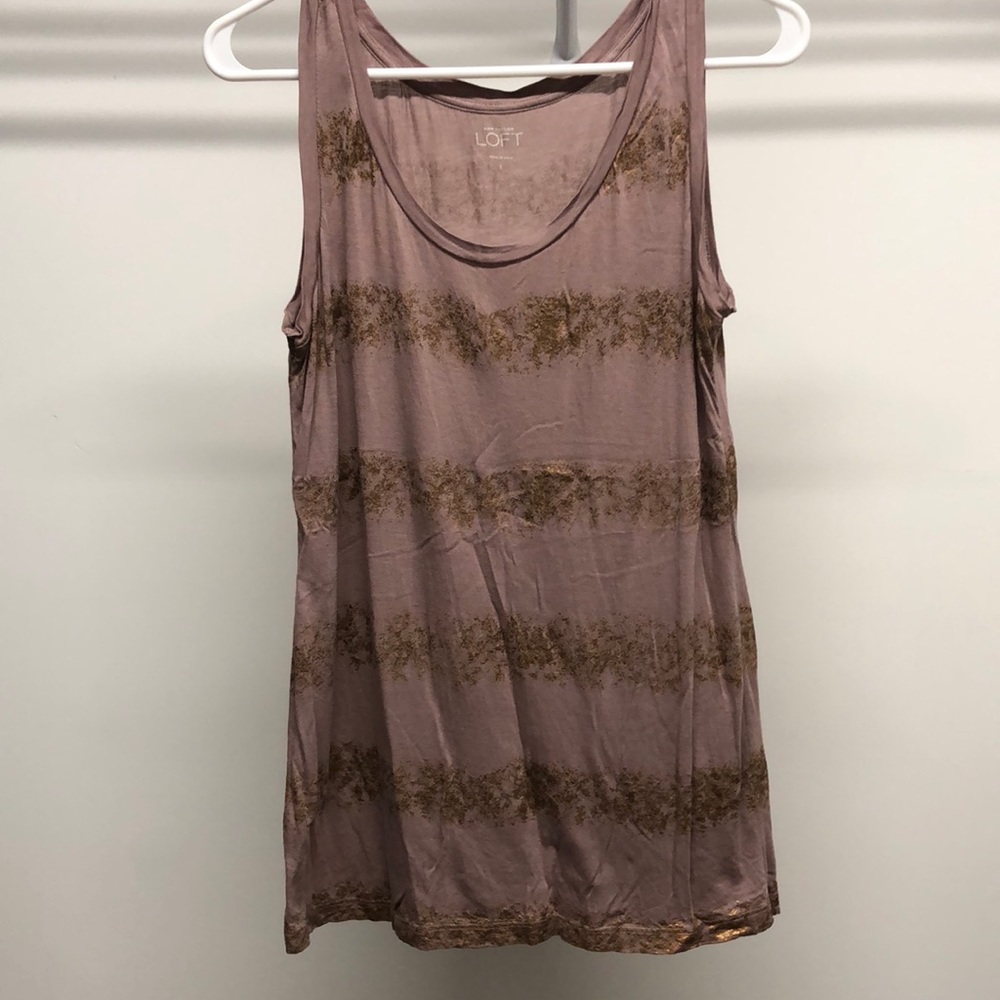 LOFT Rose Gold Tank